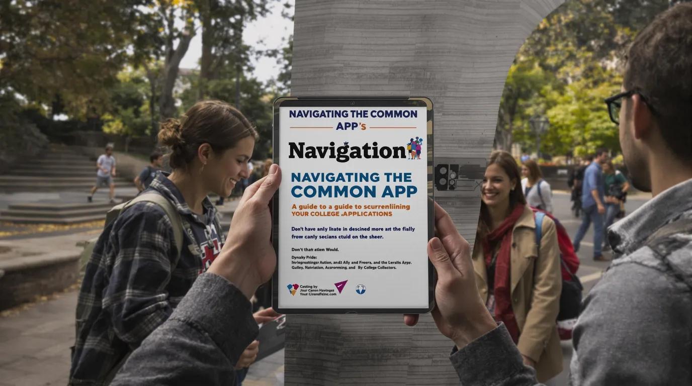 Common App-Da Naviqasiya Etmək: Kollec Ərizələrinizi Sadeləşdirmək Üçün Bələdçi