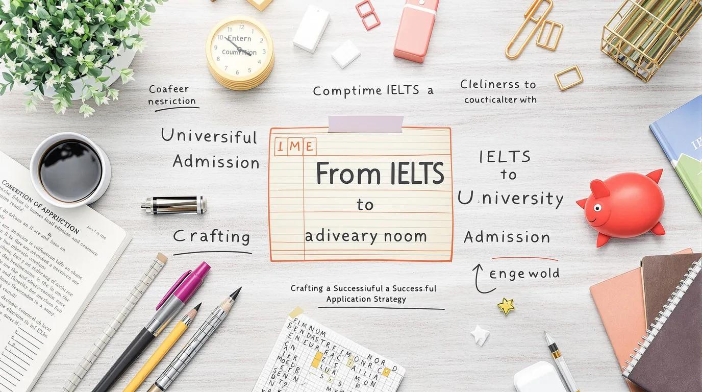 IELTS-dən Universitet Qəbuluya: Uğurlu Bir Ərizə Strategiyası Hazırlamaq